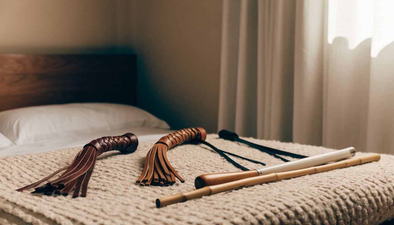 Starting Your Journey with Impact Toys: Floggers, Crops, Canes, and Whips Demystified