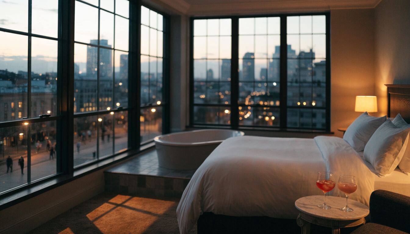 A Discreet Downtown Hideaway for Adventurous Couples
