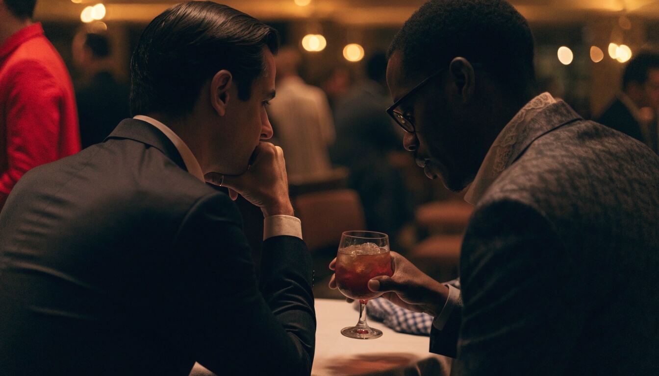 Navigating Male Same-Sex Connections in Social Spaces
