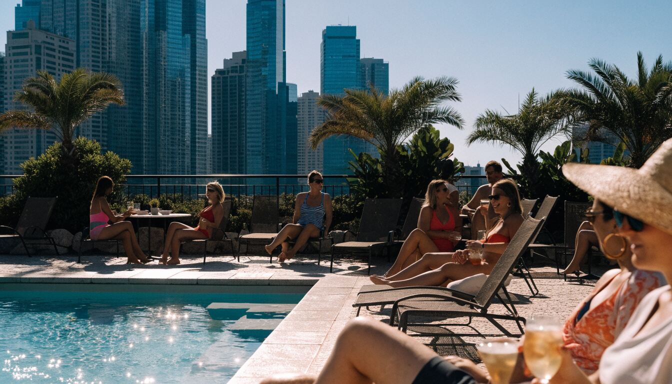 Sun-Kissed Freedom: A Day at the Clothing-Optional Pool Party