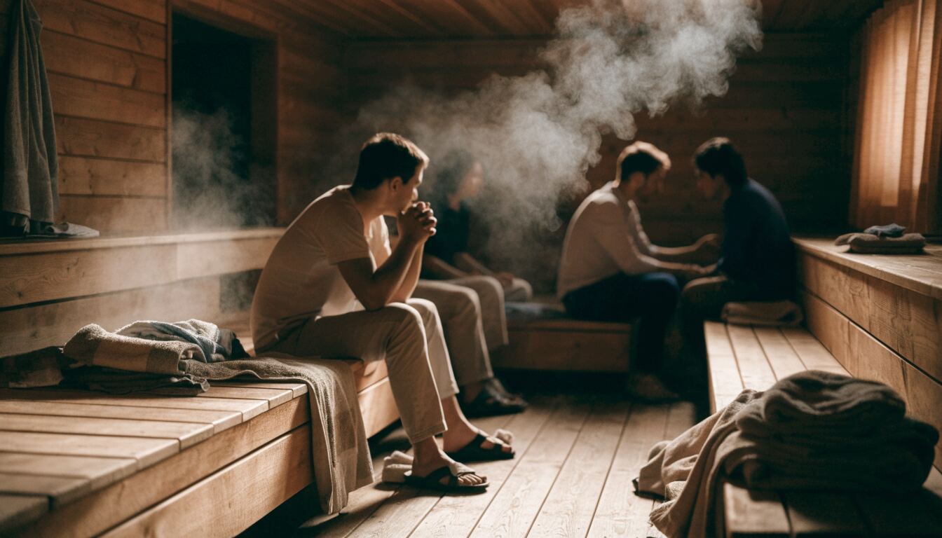 Midweek Recharge: A Sauna Social for Open-Minded Adults in Helsinki