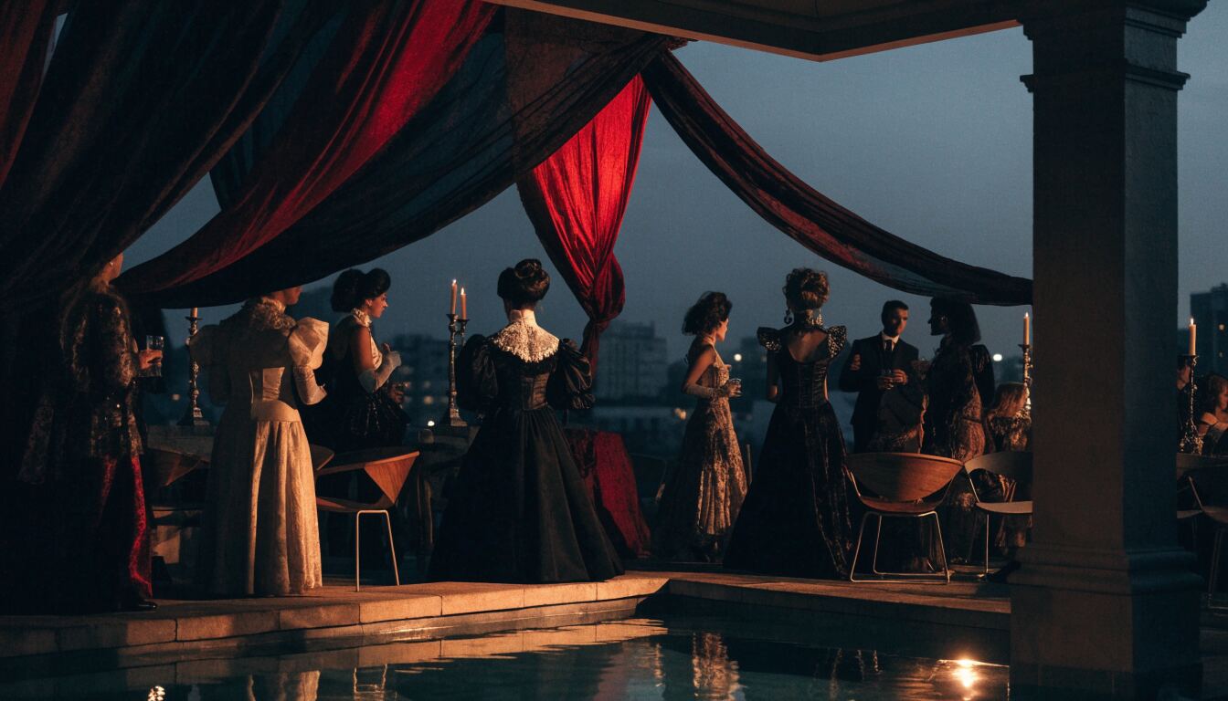 Unleash Your Dark Desires at a Gothic Halloween Poolside Affair