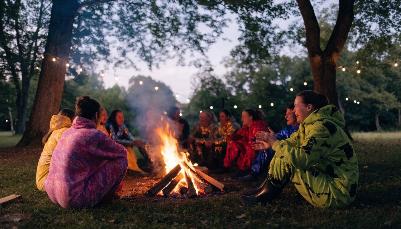 Spring into Fun: A Playful Campground Gathering in Minnesota’s Pine-Fresh Wilderness