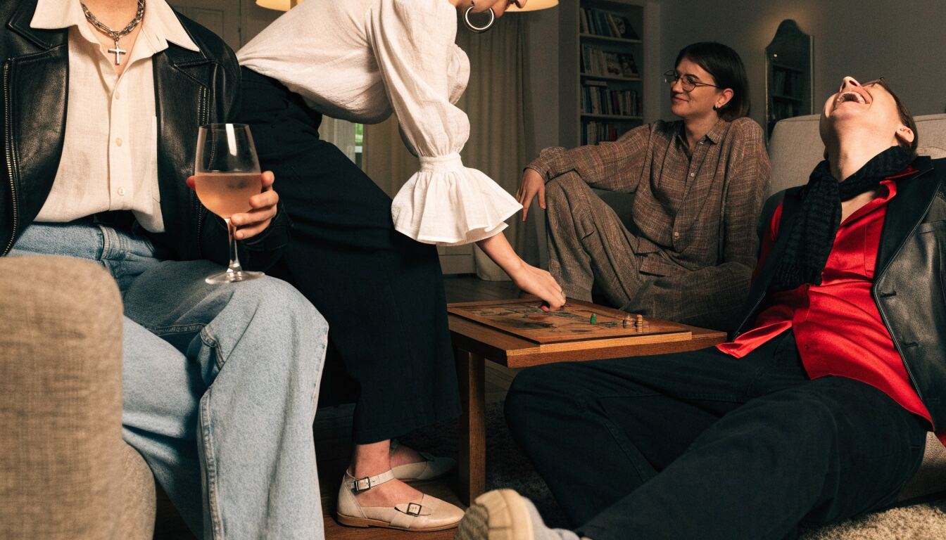 Exploring the Dynamics of a Four-Way Romantic Partnership