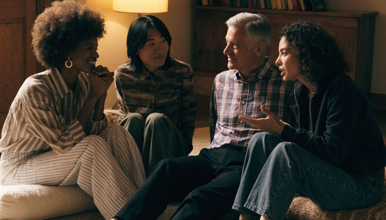Navigating Desire and Connection in Four-Person Encounters