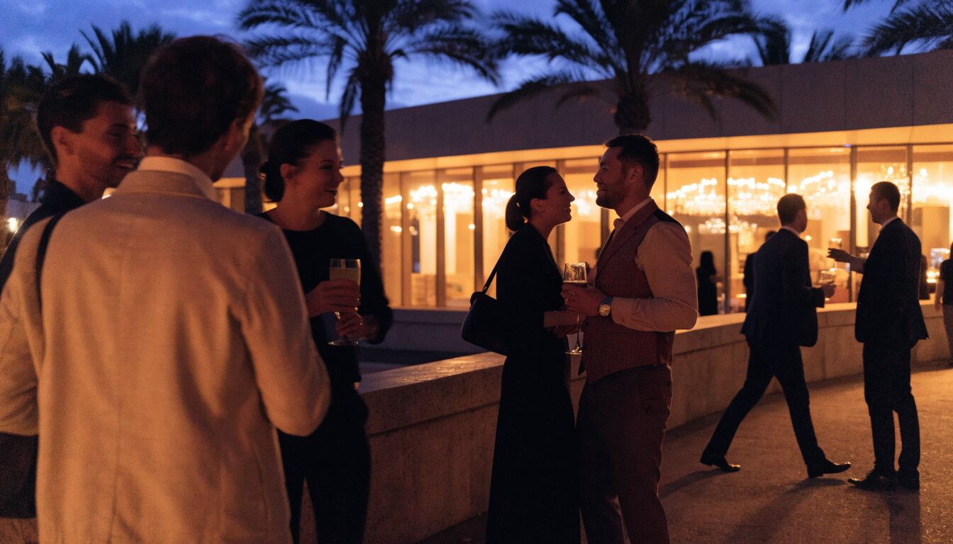 A Night of Flirtatious Connection at Marbella's Premier Lifestyle Gathering