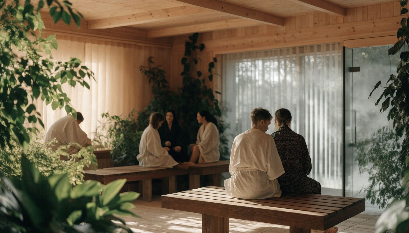 A Relaxed Daytime Social: Inside the Mixed-Up Sauna Gathering in Arnhem