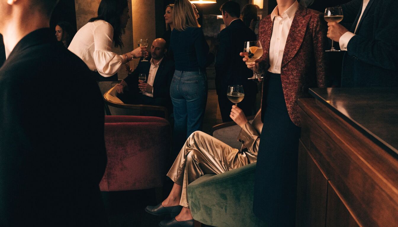 A Night of Elegance and Connection at Club La Marquise